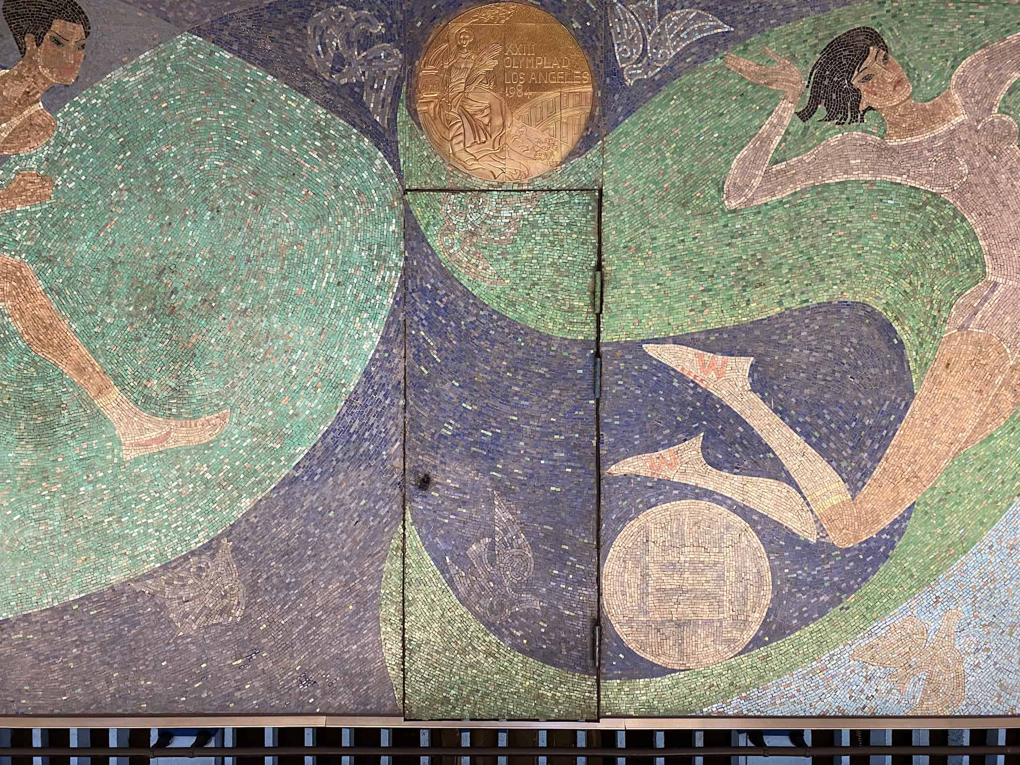 Mosaic Mural, Dongsi Shitiao Metro Station, Beijing